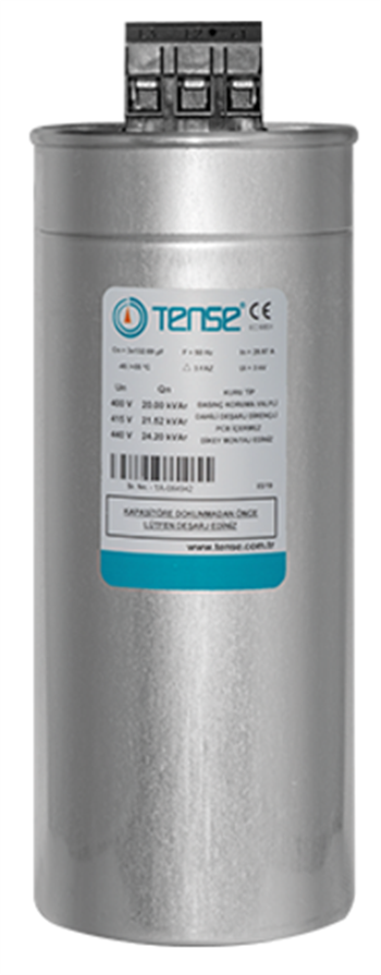 25 kvar/400V Trifaze kondansatör