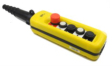 4 YÖNLÜ + ACİL STOPLU ÇİFT HIZLI MEKANİK KİLİTLİ VİNÇ CALASKAR KUMANDASI