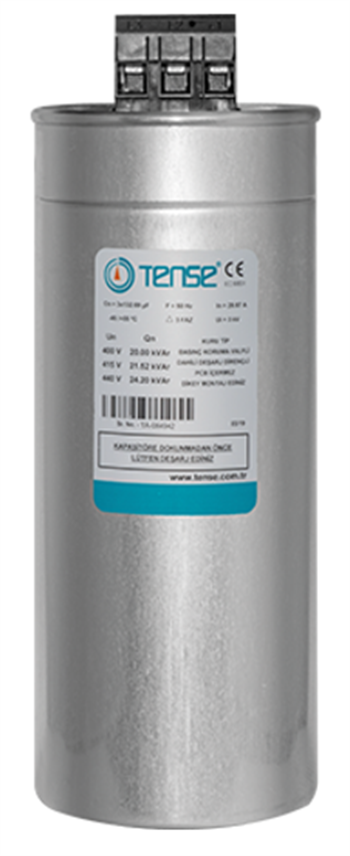 40 kvar/400V Trifaze kondansatör