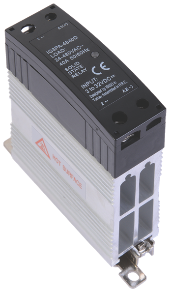 40A, Monofaze Giriş 3-32V DC, Çıkış 24-380V AC