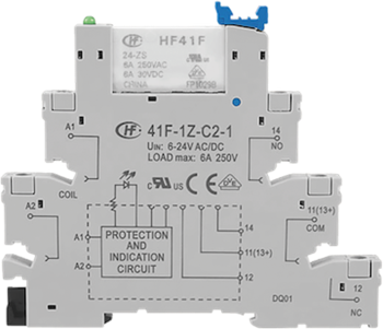 6A Röle + Soket Vidalı Tk. (1 NO) 24V DC