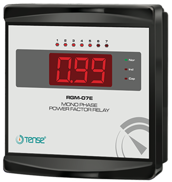 7 Kad. 1 Faz Ekonomik Tip Faz Reaktif Güç Kontrol Rölesi