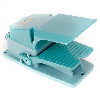 ALÜMİNYUM DÖKÜM GÖVDE YARIM KORUMALI YEŞİL PEDAL 1NO+1NC