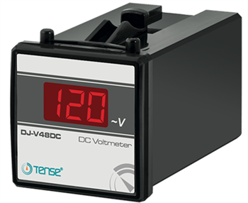 DC Dijital Voltmetre 48x48mm (1-300V DC)