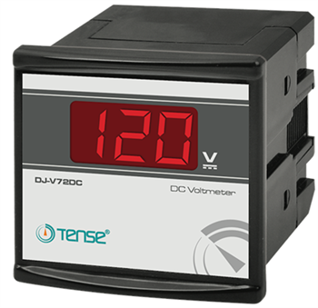 DC Dijital Voltmetre 72x72 mm (1-300V DC)