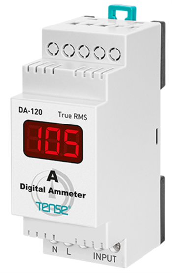 Dijital Ampermetre DIN Kutu (100A Direkt)