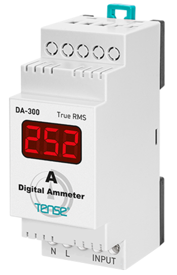 Dijital Ampermetre DIN Kutu (250A Direkt)