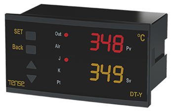 Dijital Multifonksiyon Özellikli Termostat 48x96 mm Yatay Tip