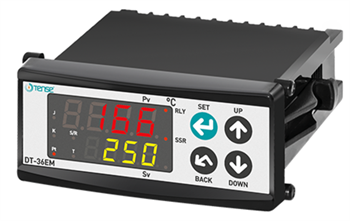 Dijital Multifonksiyon Özellikli Termostat 36x72 mm SSR ve Röle Çıkışı Bir Arada