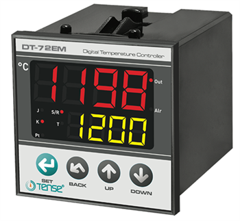 Dijital Multifonksiyon Özellikli Termostat 72x72 mm  SSR ve Röle Çıkışı Bir Arada