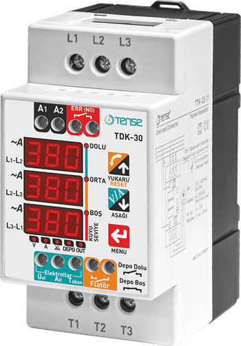 Dijital Trifaze Kontaktörlü Dalgıç Kontrol Rölesi(  1A -30A direkt çalışma)