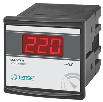 Dijital Voltmetre 72x72mm (1-500V AC)