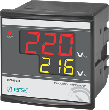 Dijital Voltmetre(Regülatörler için Servo Kontrol) 96x96mm (1-300V AC)