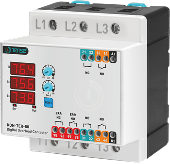 KONTAKTÖR ve DİJİTAL TERMİK (25A - 50A Ölçüm Aralığı, 25A -50A SET)