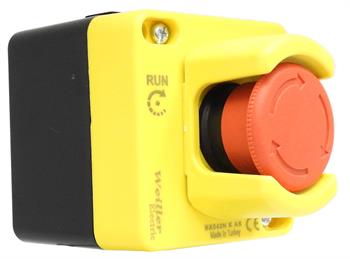 PLASTİK KUTULU KORUMALI EMERGENCY STOP BUTONU 1NC
