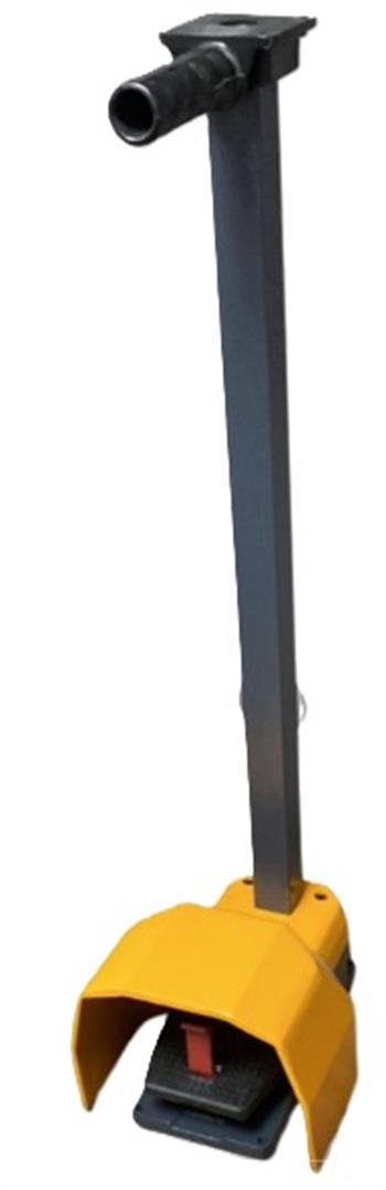 TEKLİ ALÜMİNYUM DÖKÜM GÖVDE EMNİYET MANDALLI 30X30 PROFİL PANO PROFİLLİ TUTMA SAPLI PEDAL 1NO+1NC