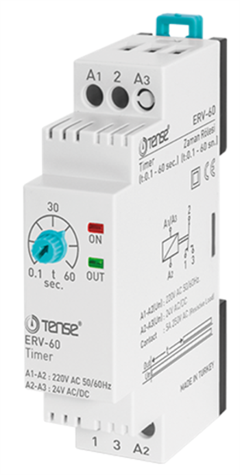 w-otomat tip 0.1sn-60sn Zaman Rölesi