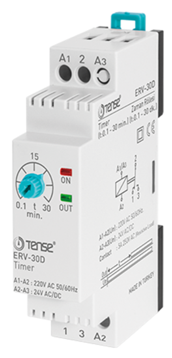 w-otomat tip 0.1dk-30dk Zaman Rölesi