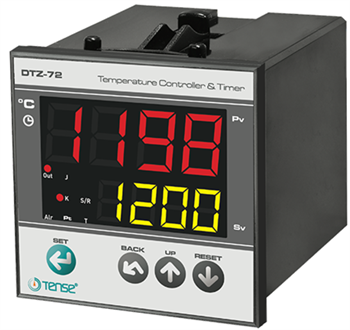 Zaman Röleli Dijital Multifonksiyon Özellikli Termostat 72x72mm