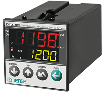 Zaman Röleli Dijital Multifonksiyon Özellikli Termostat 48x48 mm