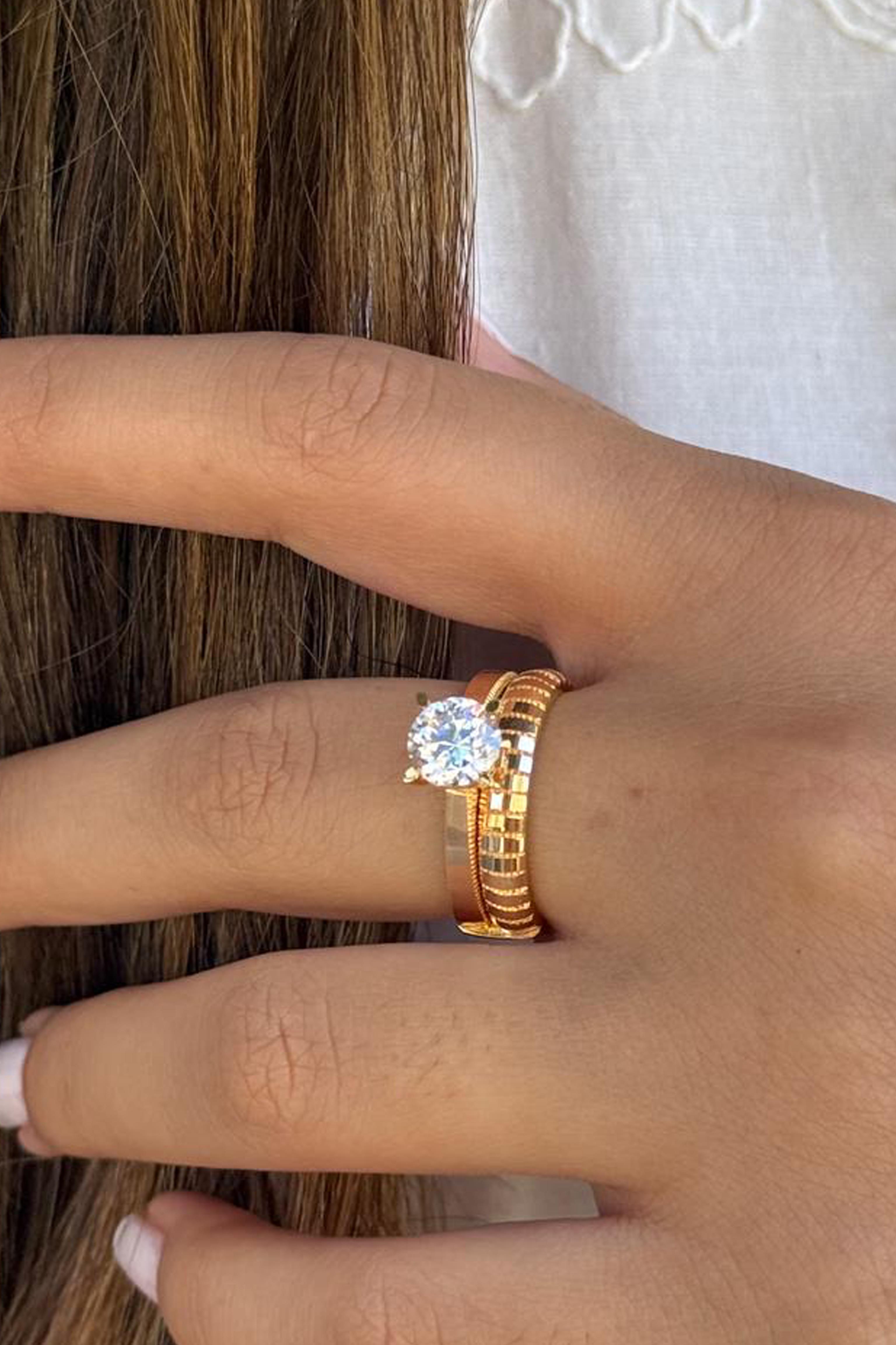 Alyans Tektaş Yüzük