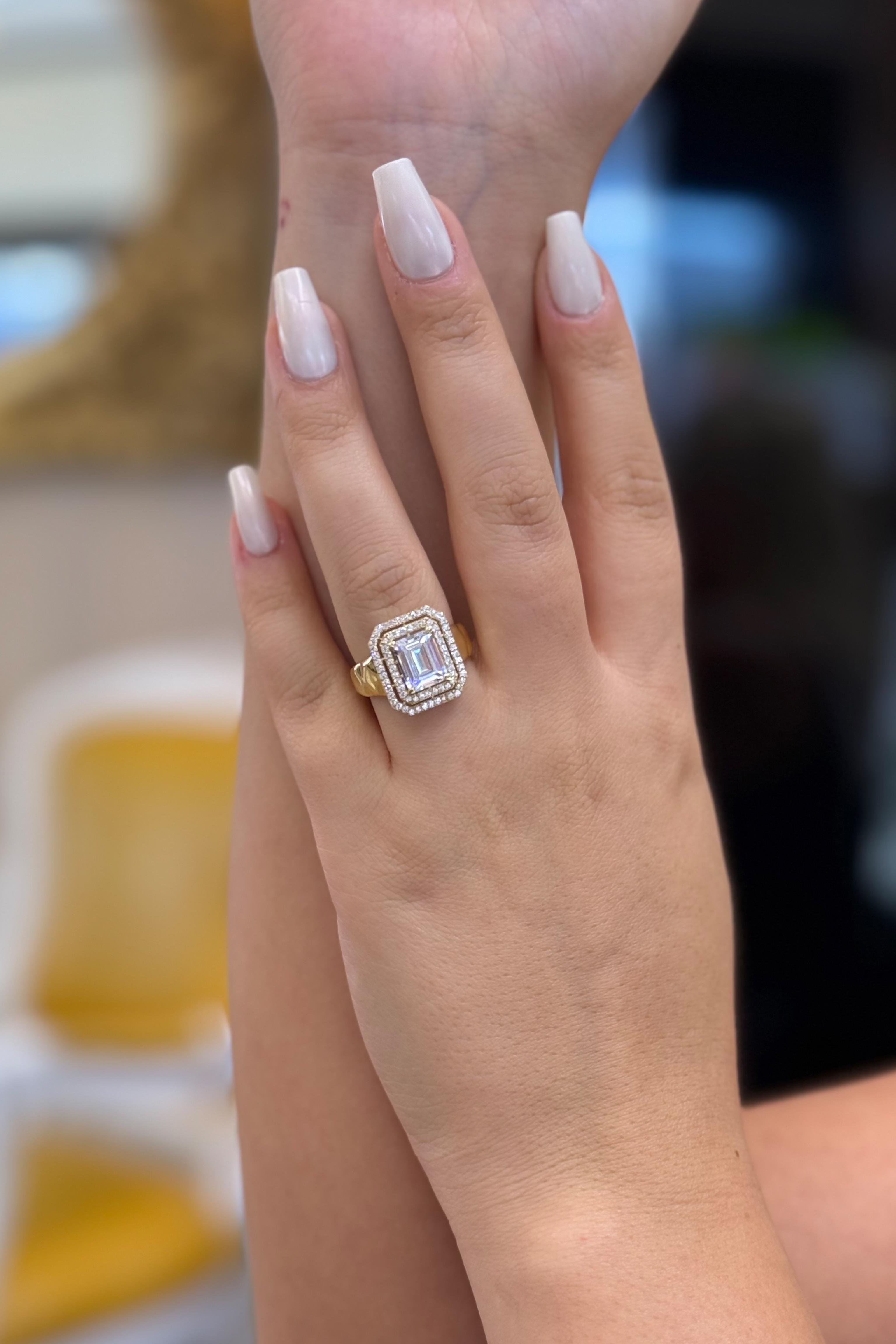 Prizma Gold Baget Yüzük