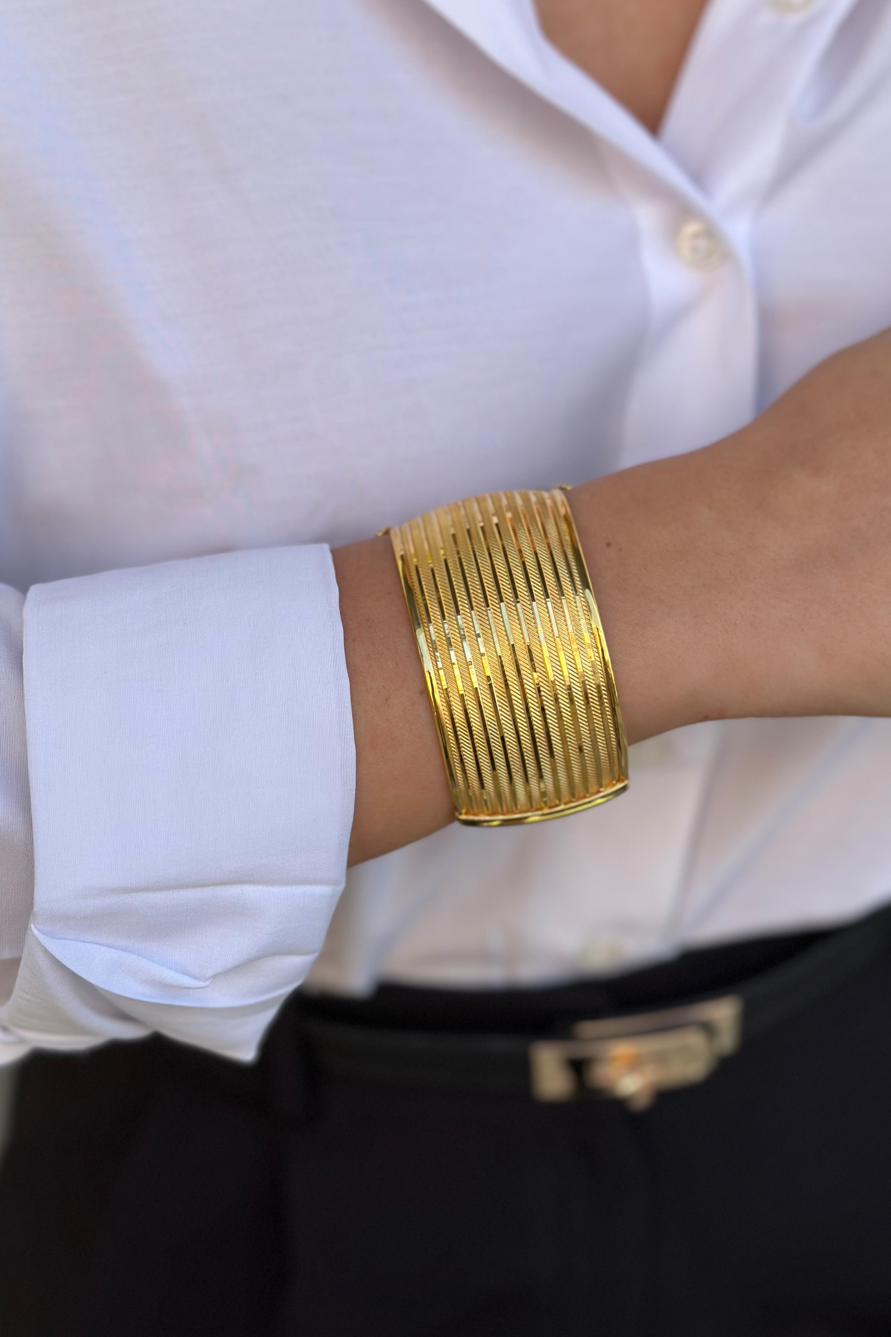 8 Ayar Hasır Kelepçe