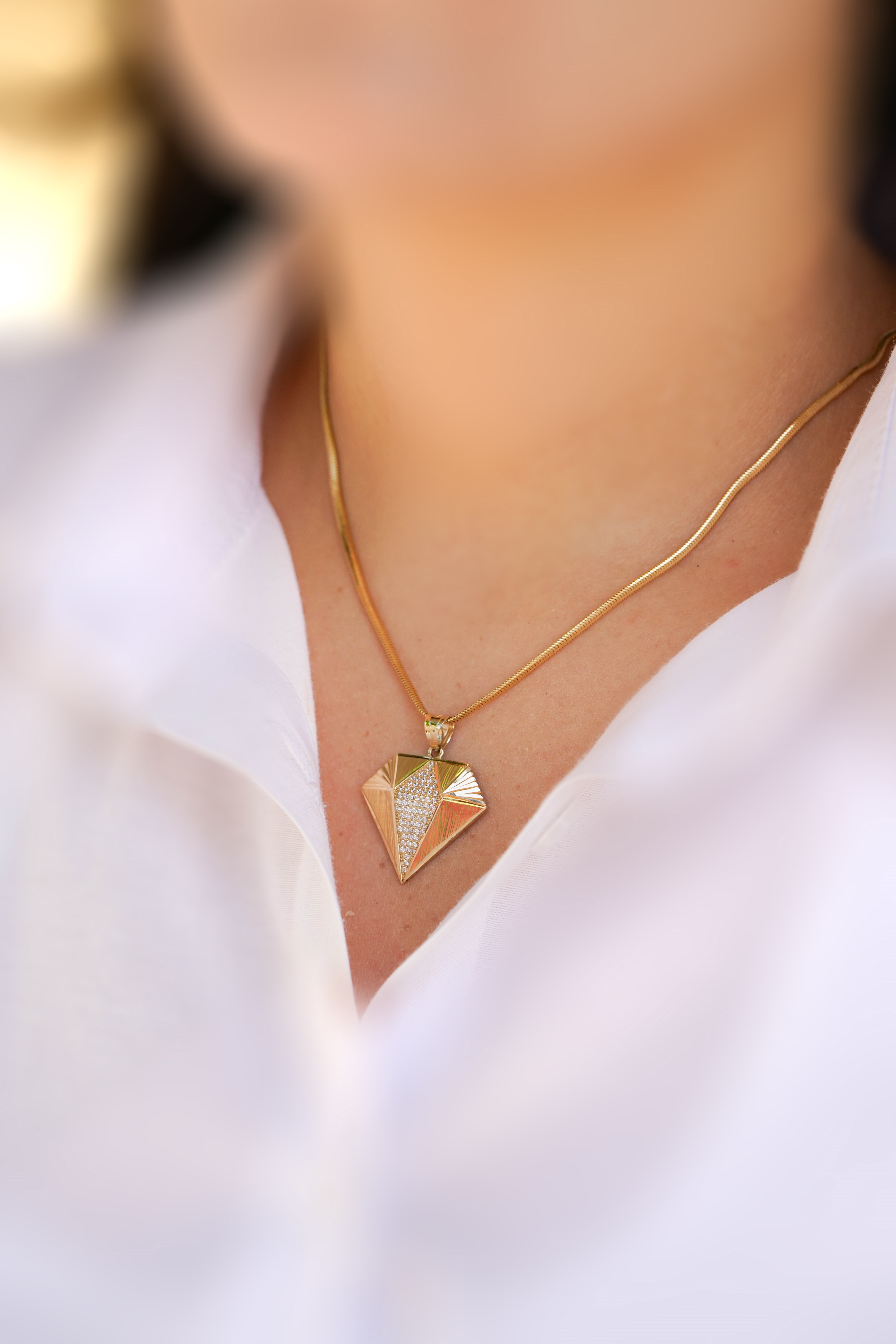 Diamond İtalyan Tasarım Kolye