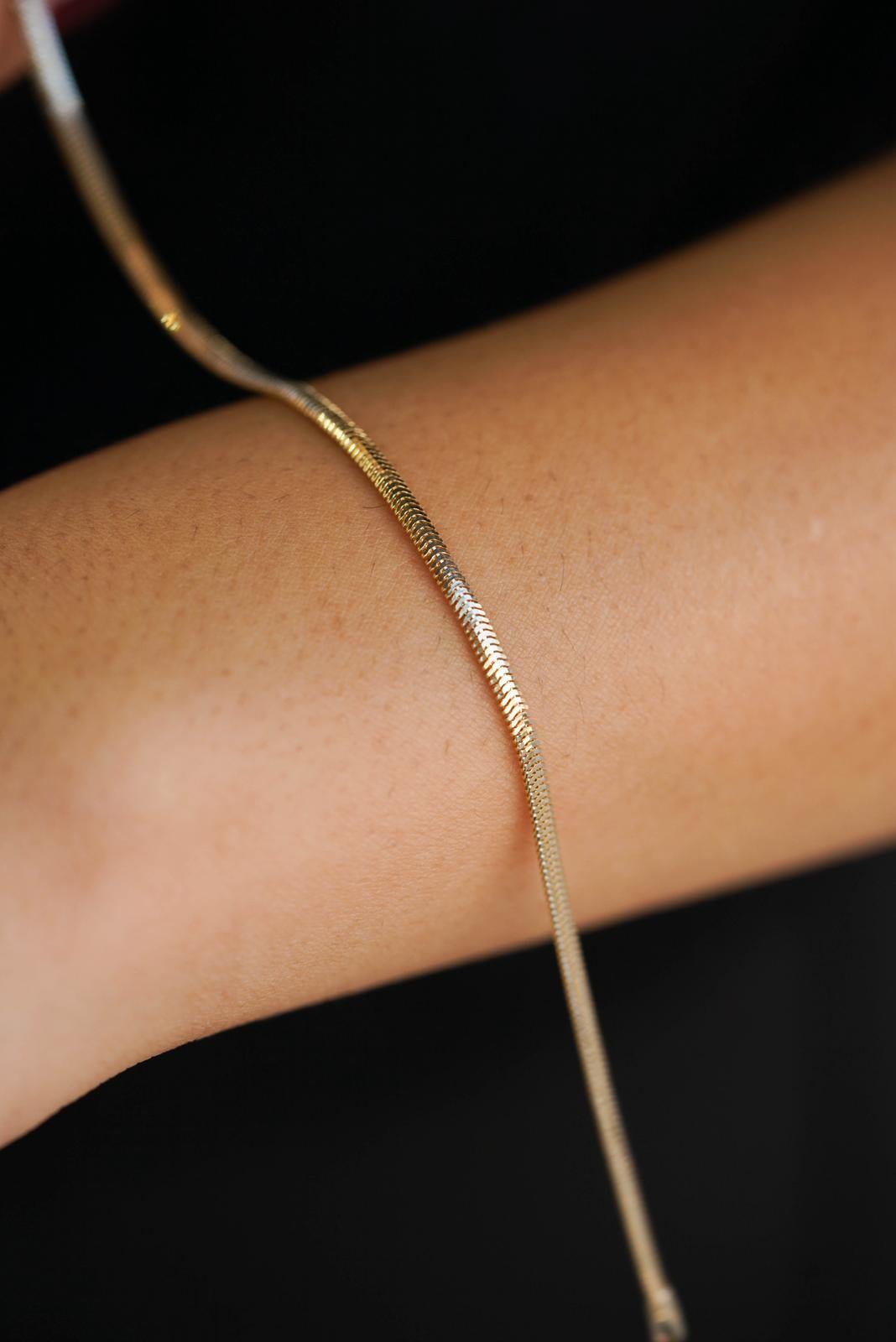 İtalyan Zincir Bileklik