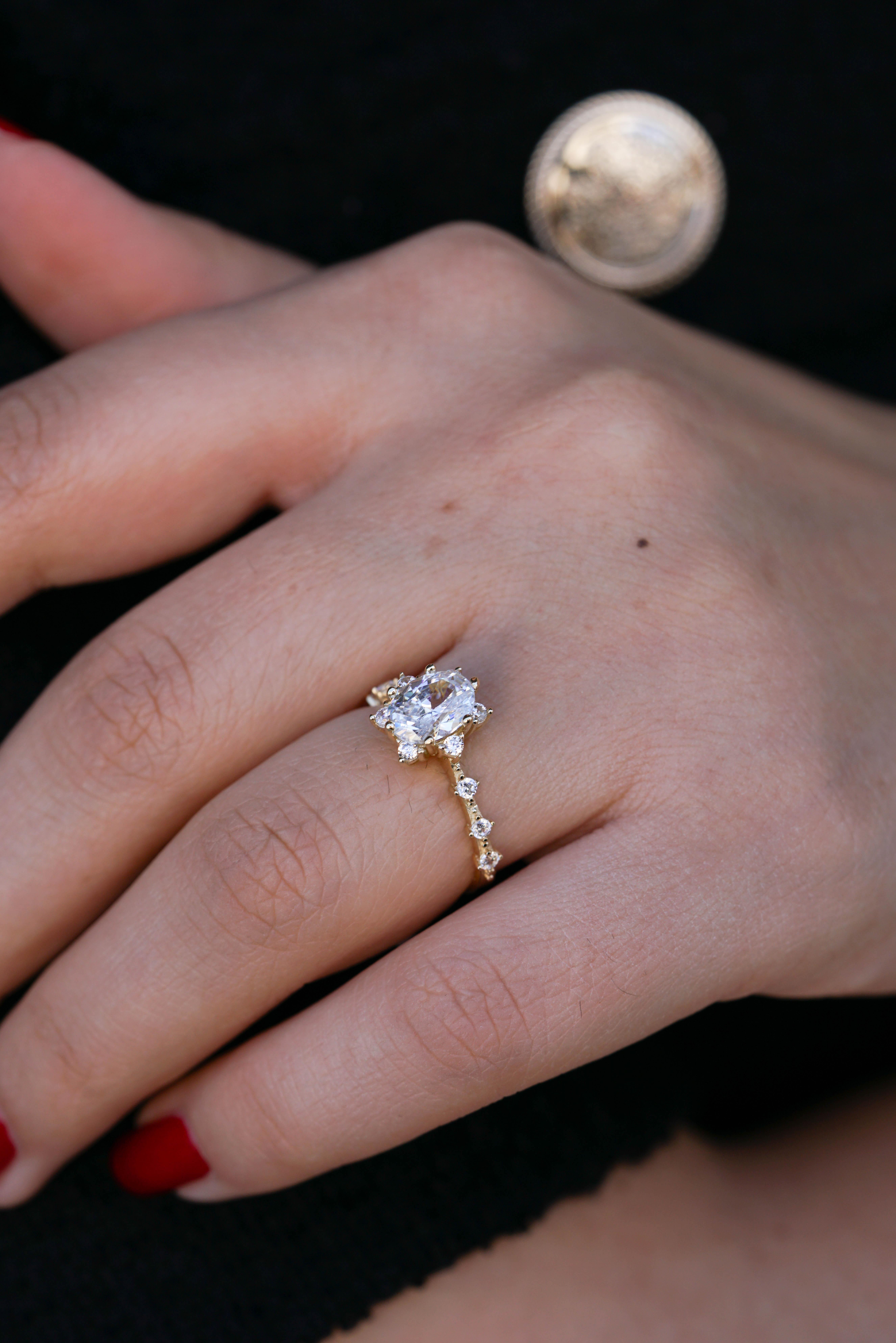 Lotus Tektaş Yüzük 