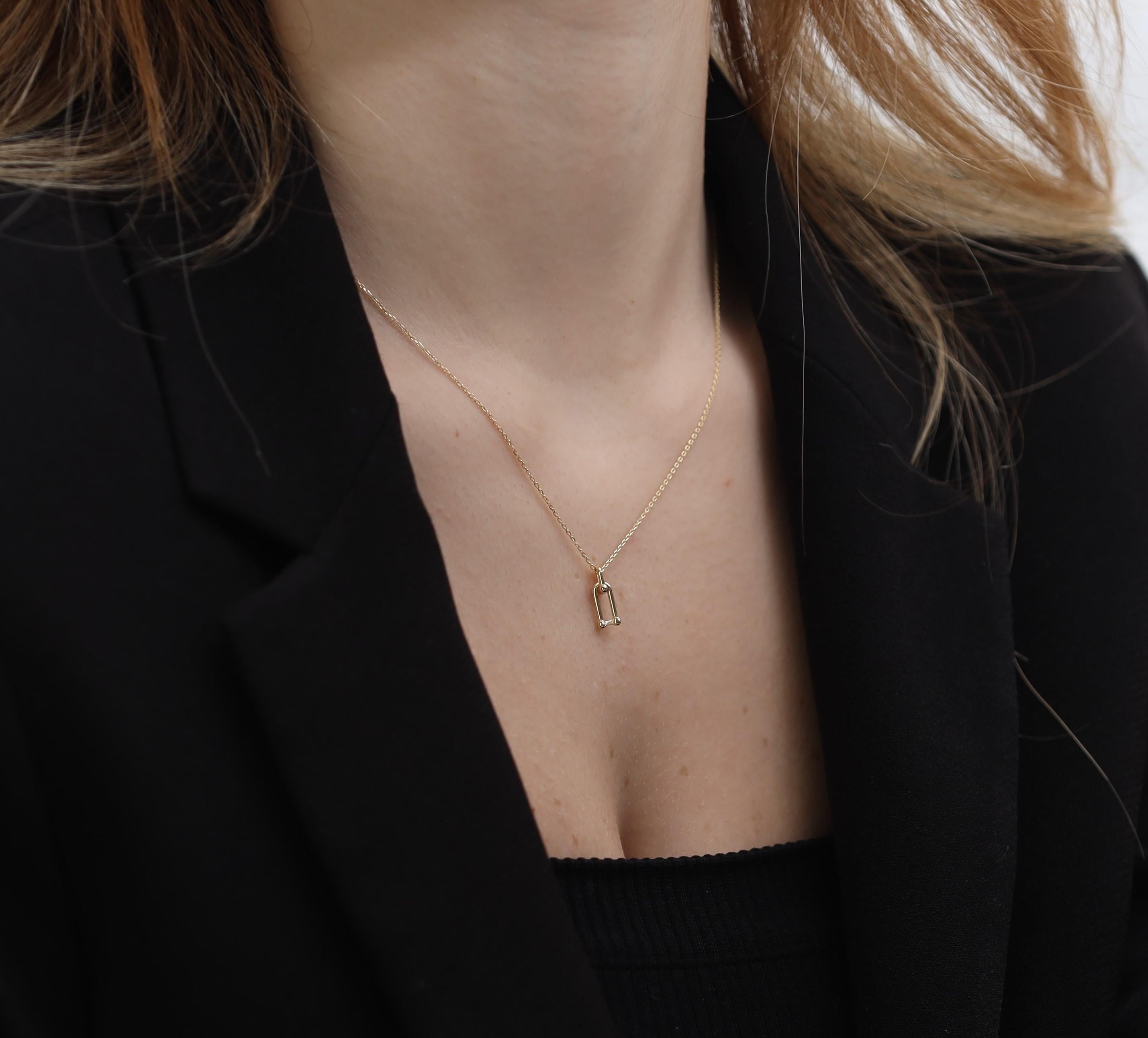 Tiffany Minimal Kolye Modeli