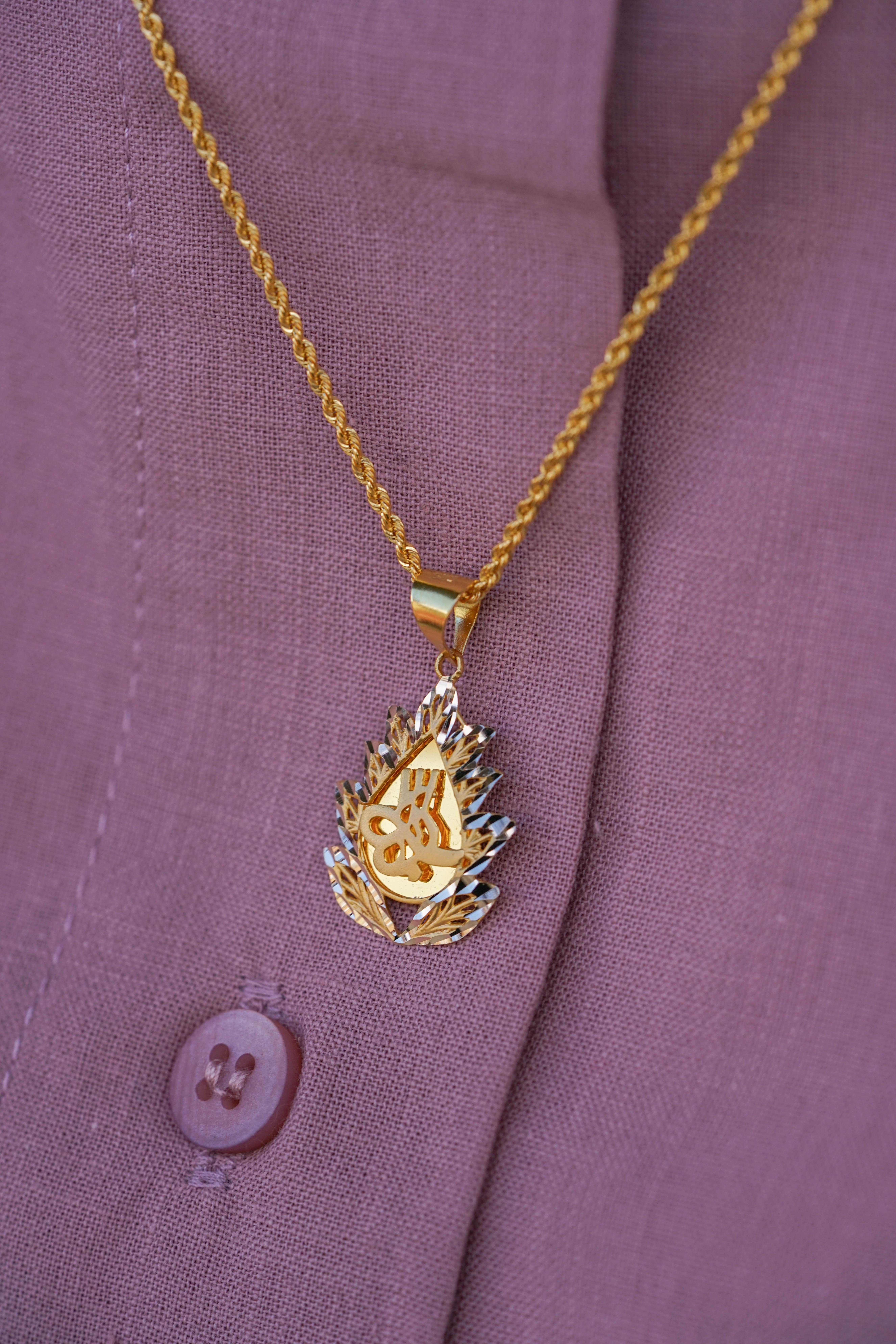 Tuğra Model Kolye