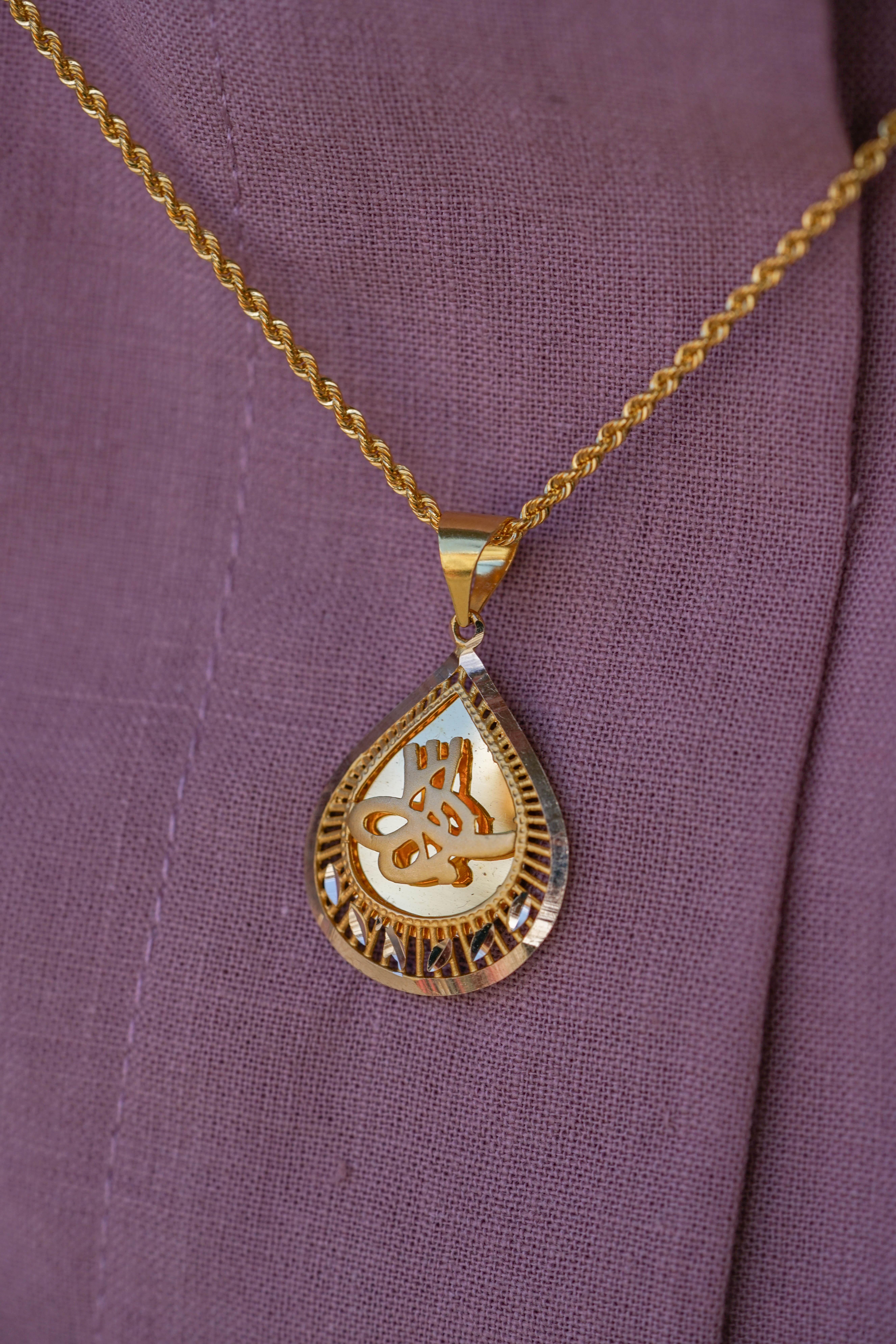 Tuğra Model Kolye