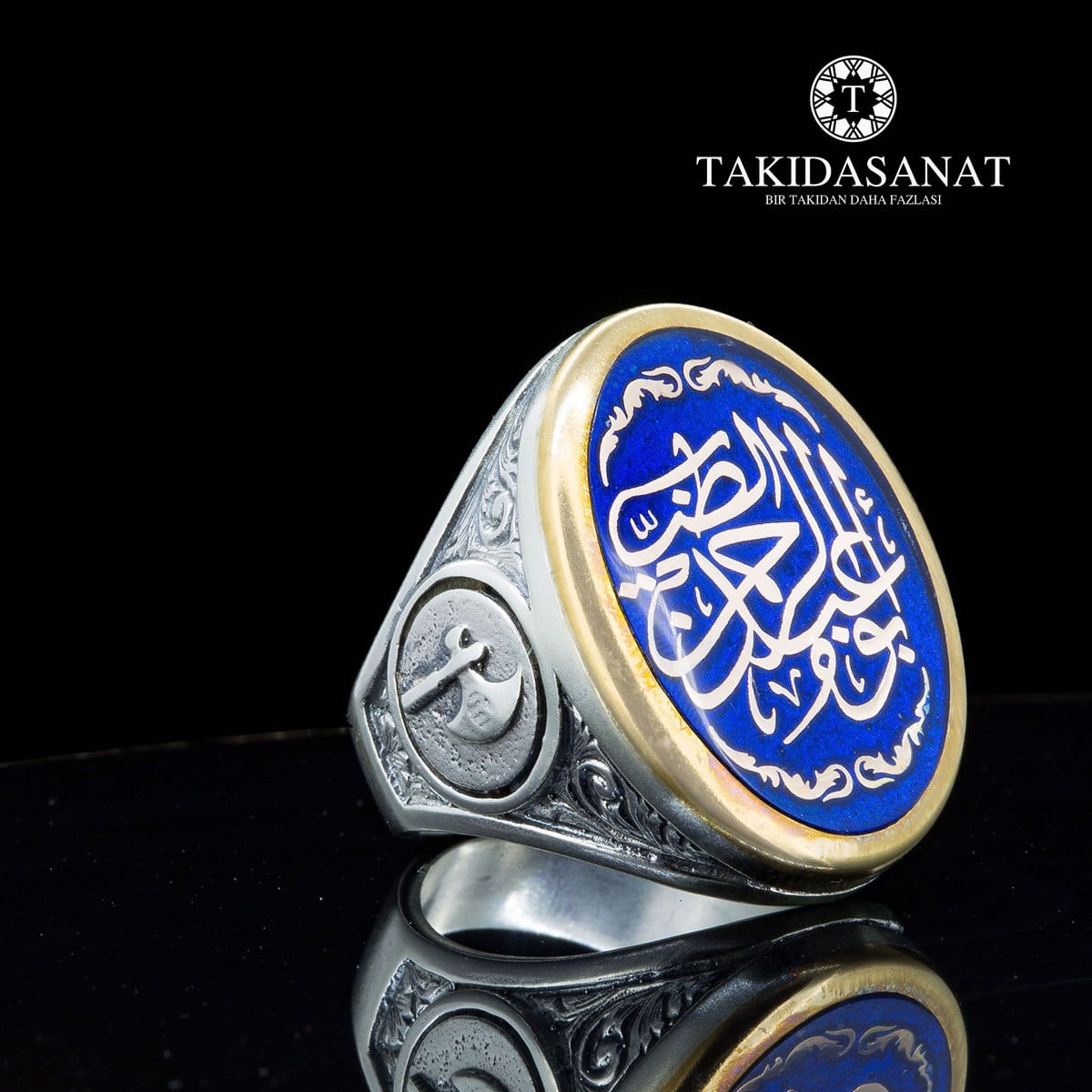 Özel İsimler Yazılı Özel Sipariş Gümüş Yüzük