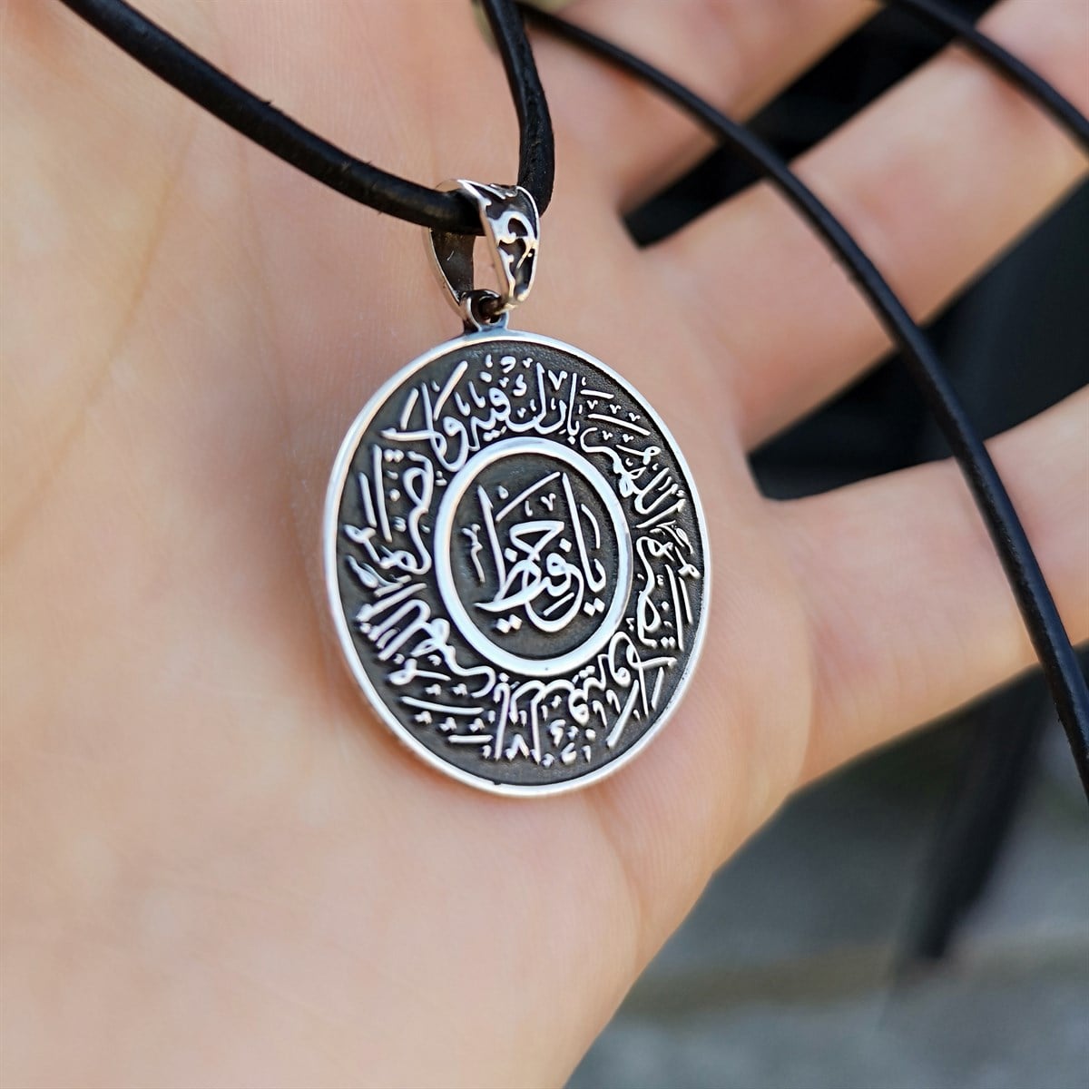 İsim Yazılı 3 cm Özel Sipariş Gümüş Madalyon