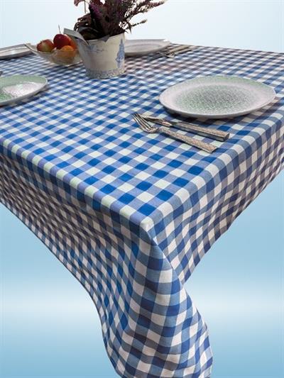 Enoteks Sax Büyük Kare Desen Pötikareli Masa Örtüsü, Sofra Bezi, Piknik Örtüsü