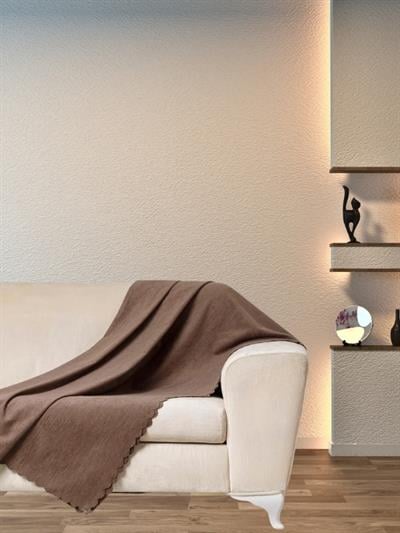 Enoteks  Vizon Şönil Çift Taraflı Çekyat Koltuk Örtüsü Şalı 175 x 215 cm