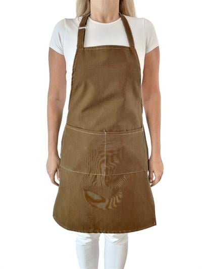 Mutfak Önlüğü Su Geçirmez Şef Önlüğü 2 Geniş Cepli Barista Önlüğü Kahve