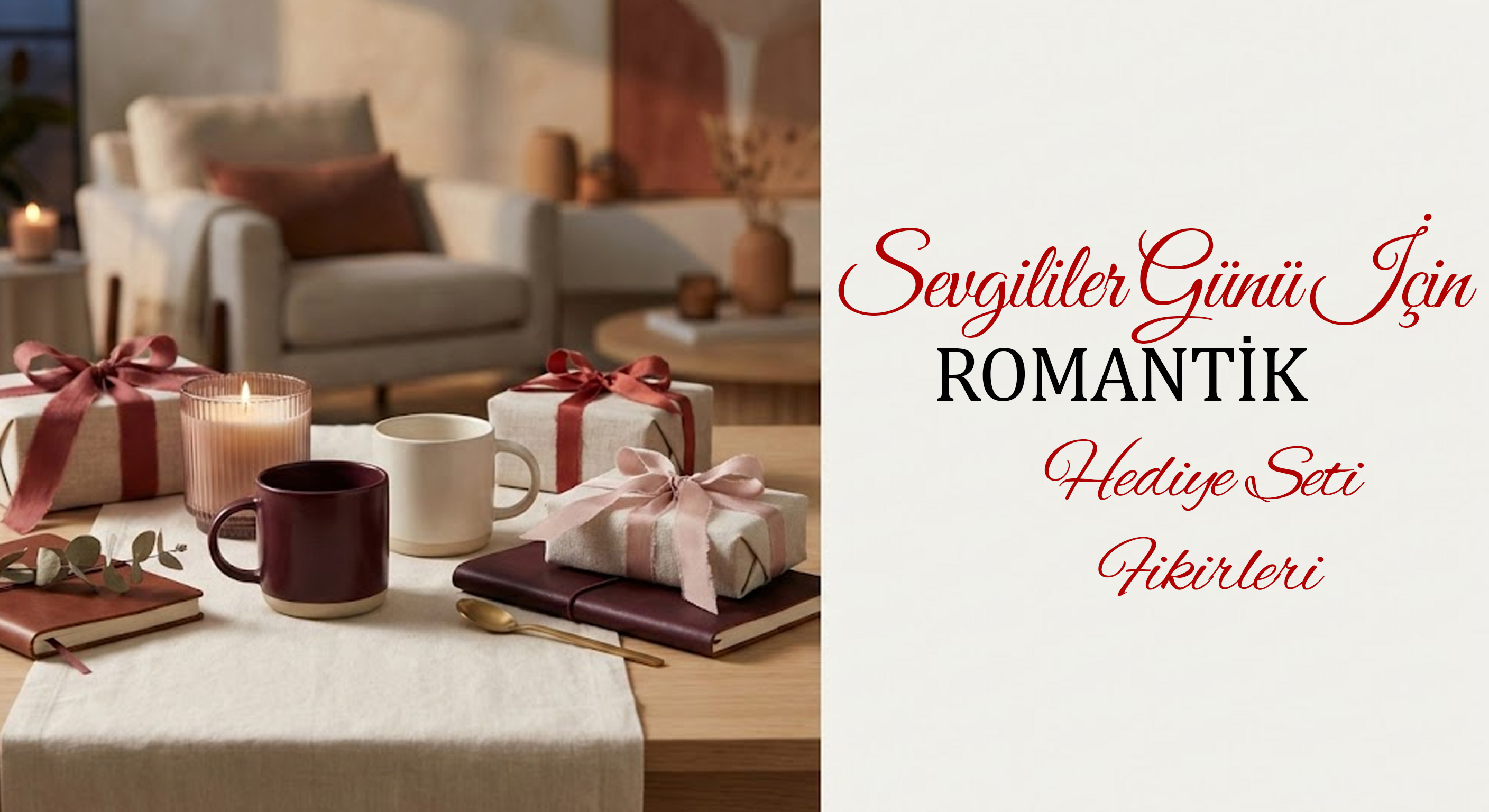 Sevgililer Günü İçin Romantik Hediye Seti Fikirleri