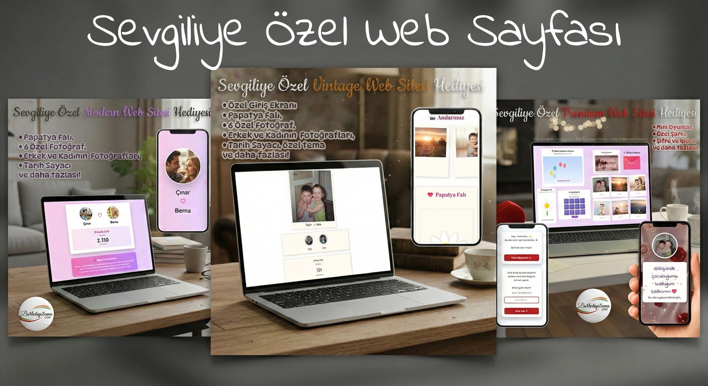 Sevgiliye Web Sitesi Yapma | Sevgiliye Sürpriz Link Fikri