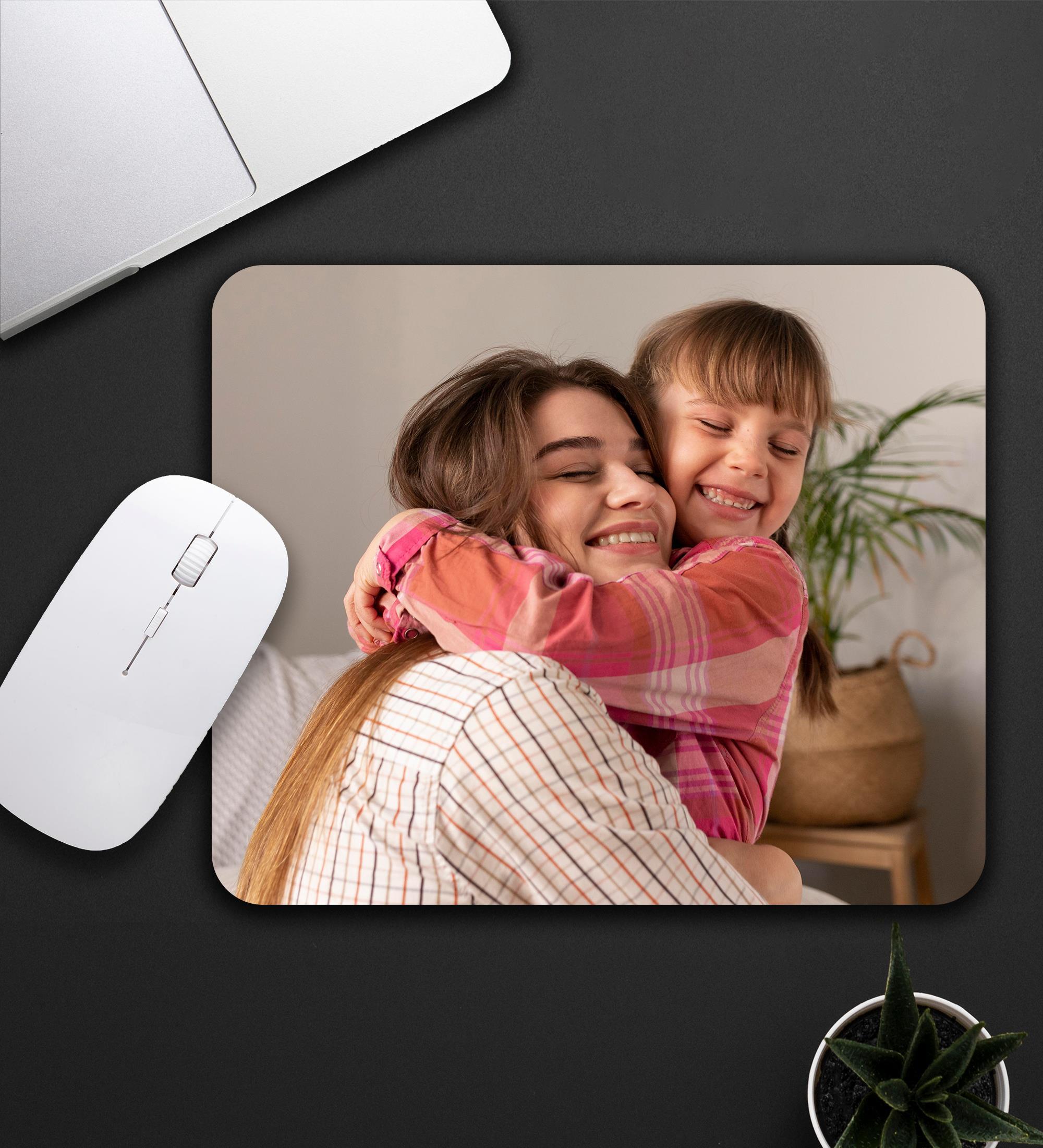 Kişiye Özel Fotoğraflı Resimli Mouse Pad 23x19cm Fare Altlığı Kaydırmaz Taban