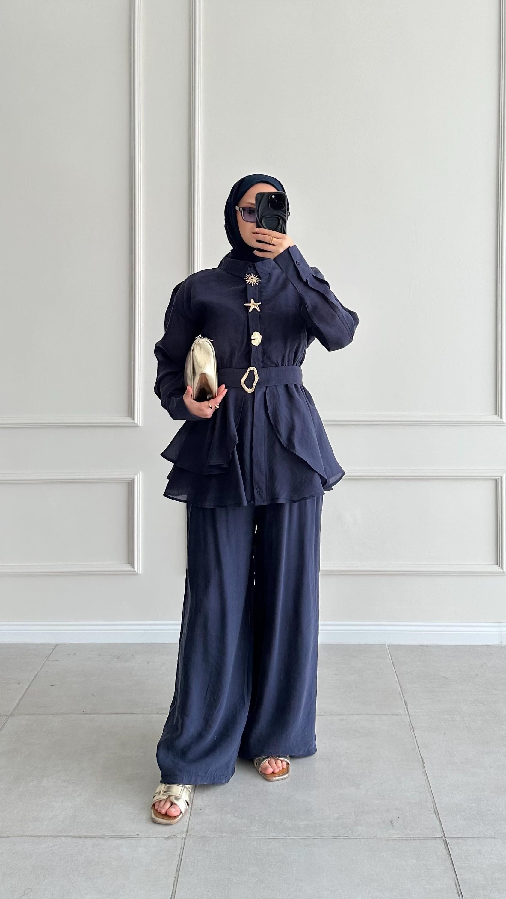 Atila Deniz Kabuklu Lacivert Takım