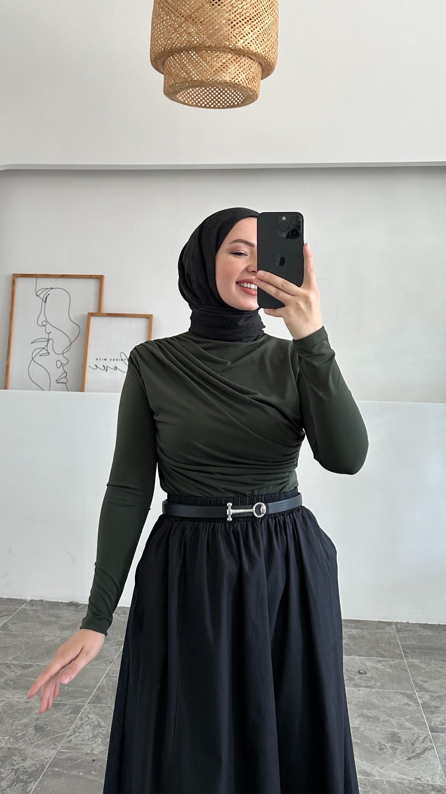 Clara Acı Yeşil Bluz