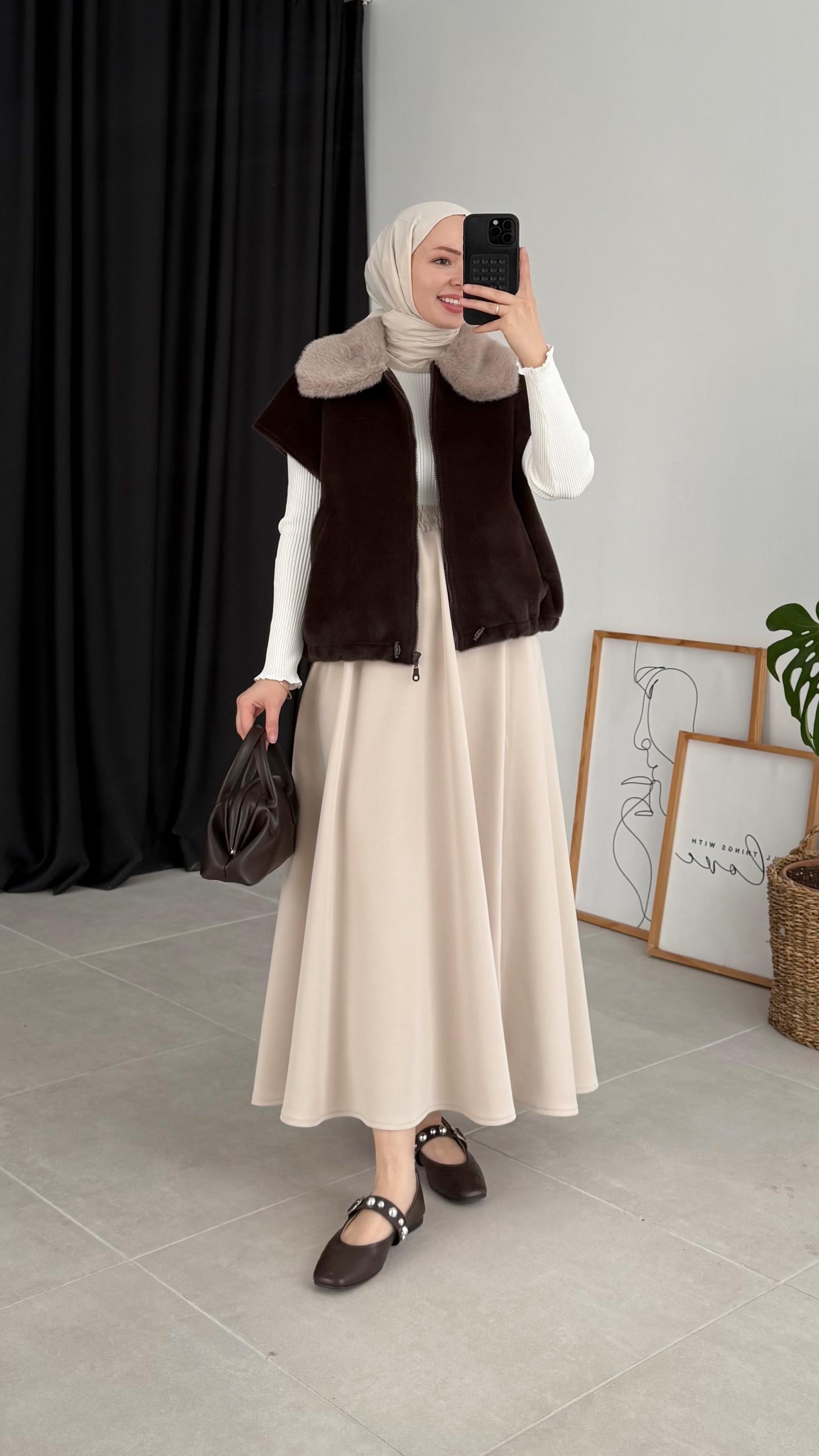 Ferry Puf Scuba Krem Etek