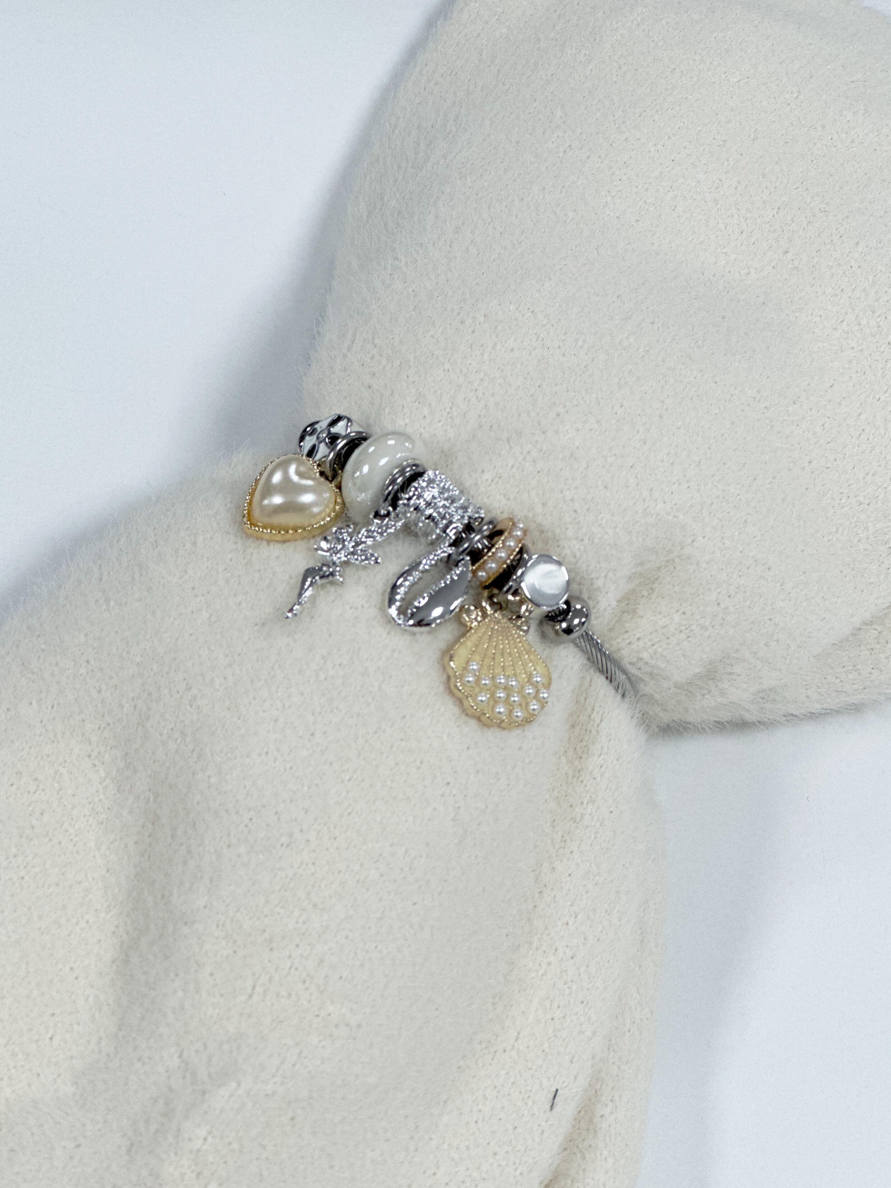 Juno Full Gümüş Melek Pandora Bileklik