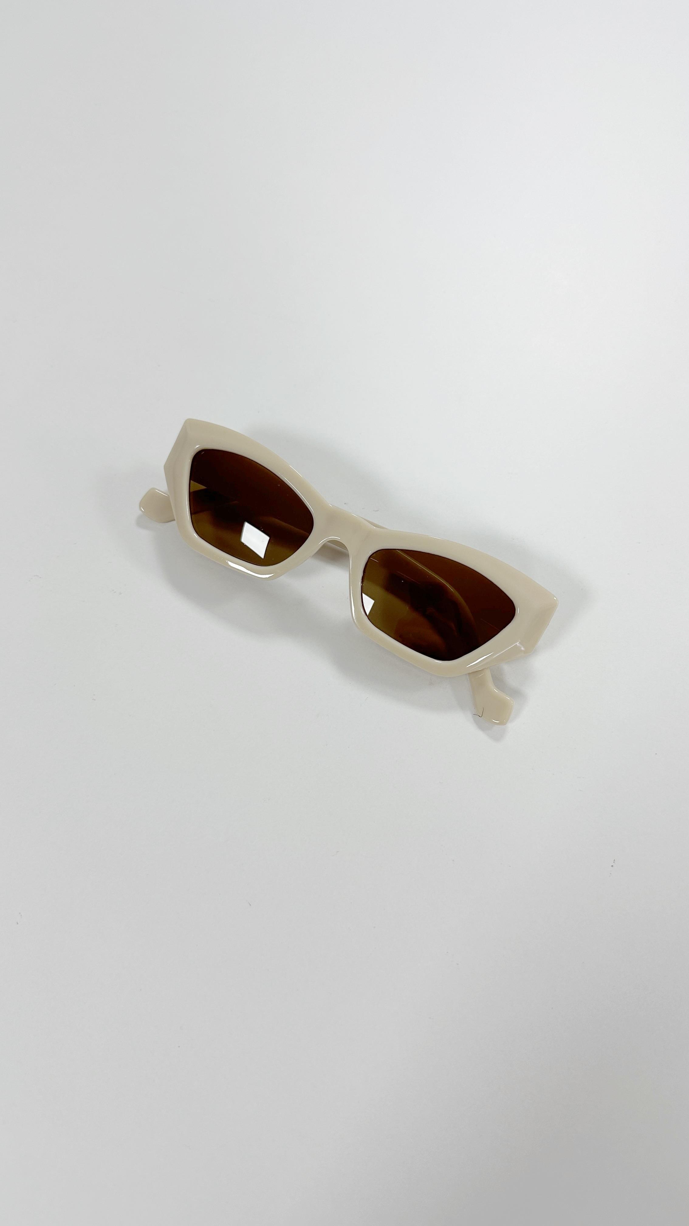 Looky Unisex Krem Güneş Gözlüğü