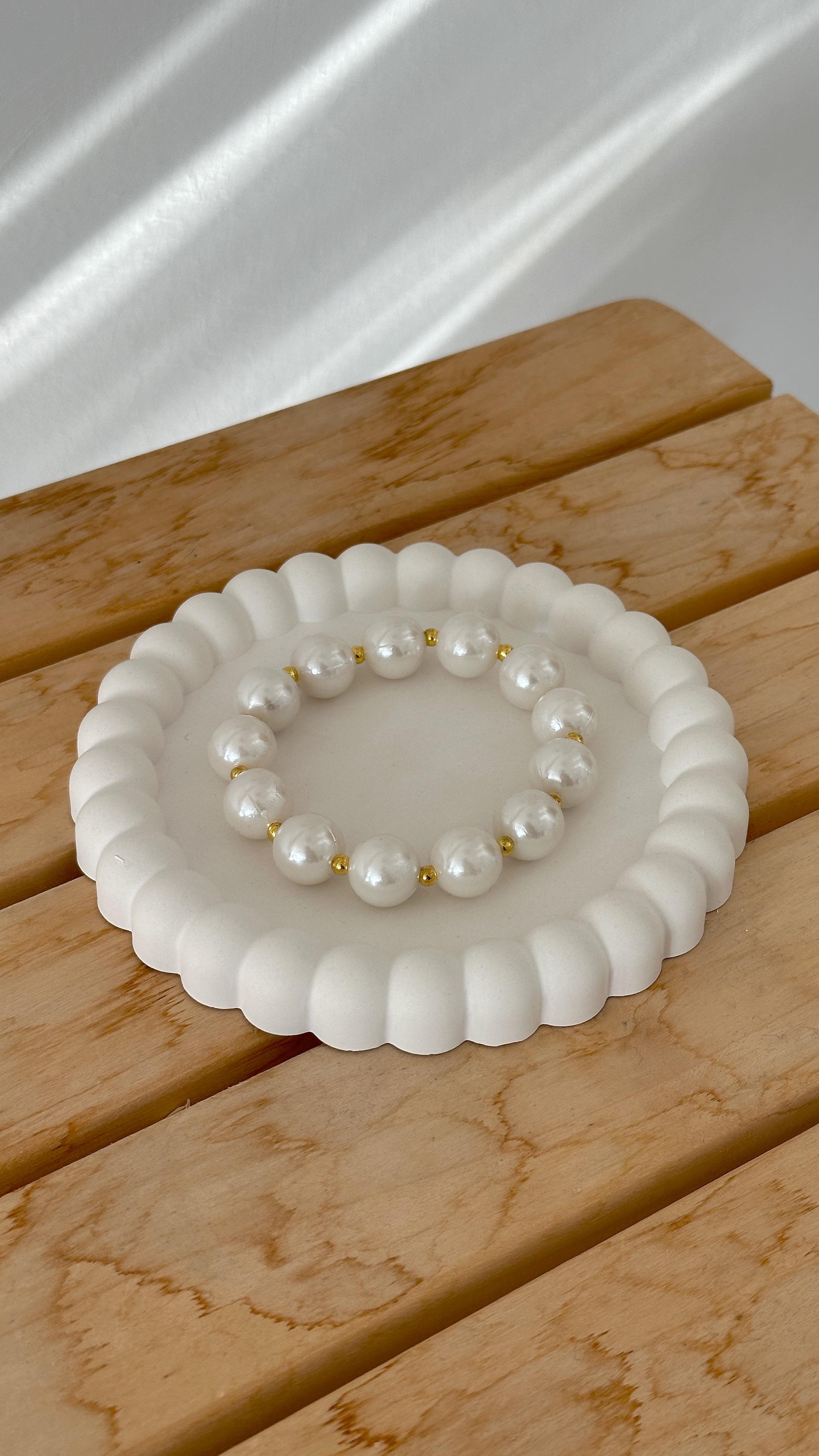 Passori İnci Gold Bileklik