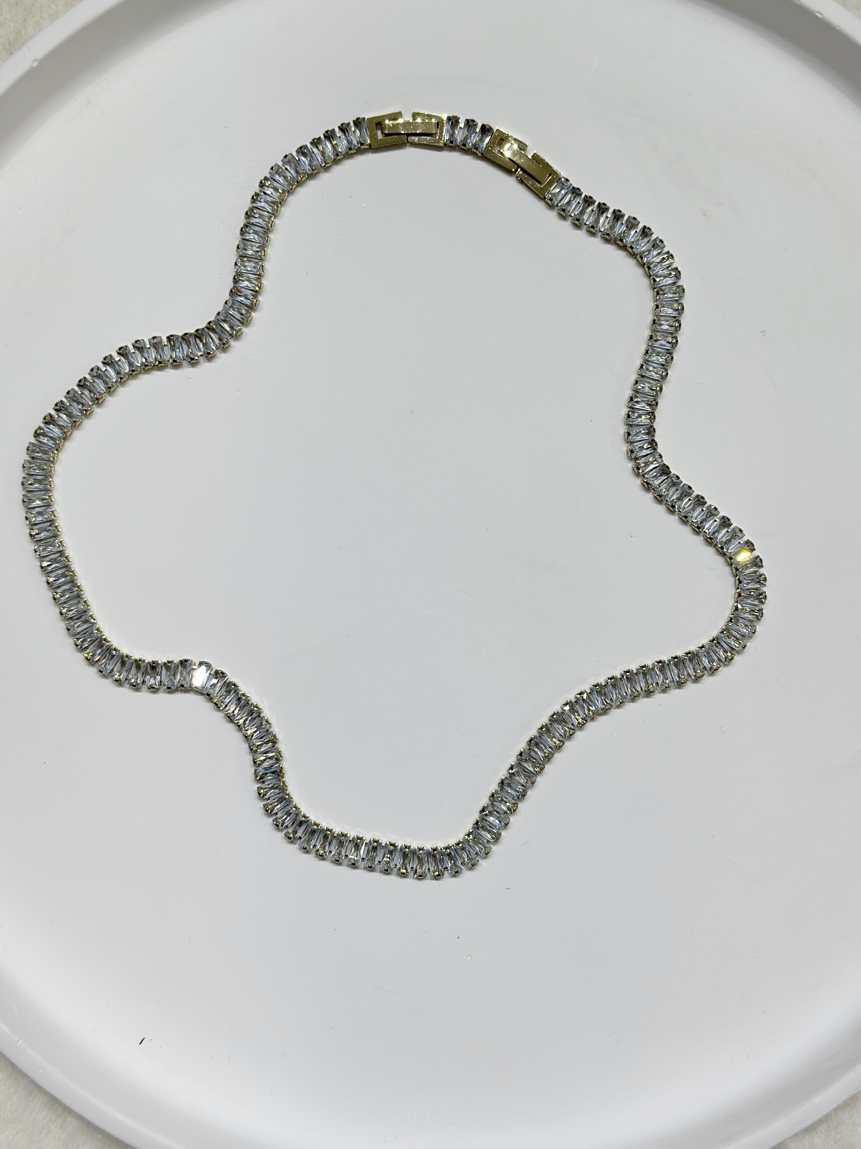 Poppy Su Yolu Gold Kolye