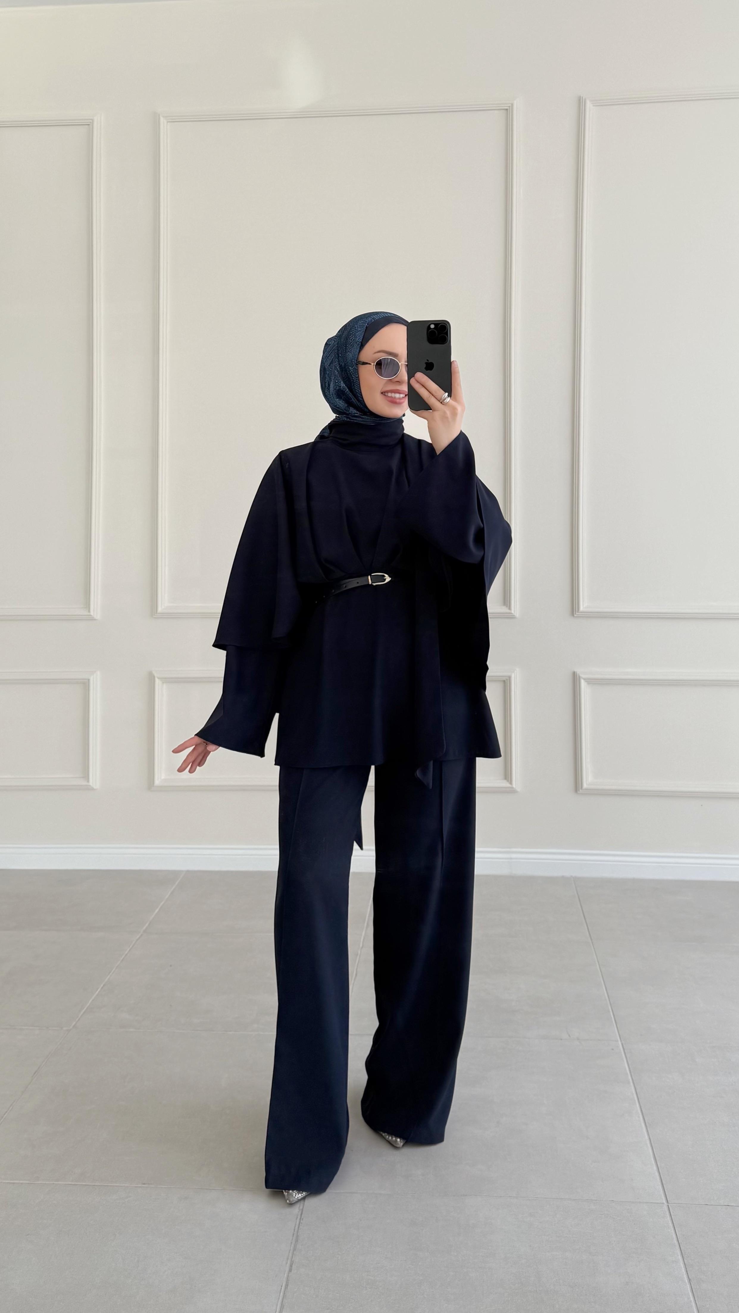 Ranse Premıum Tasarım Lacivert Pantolon Takım