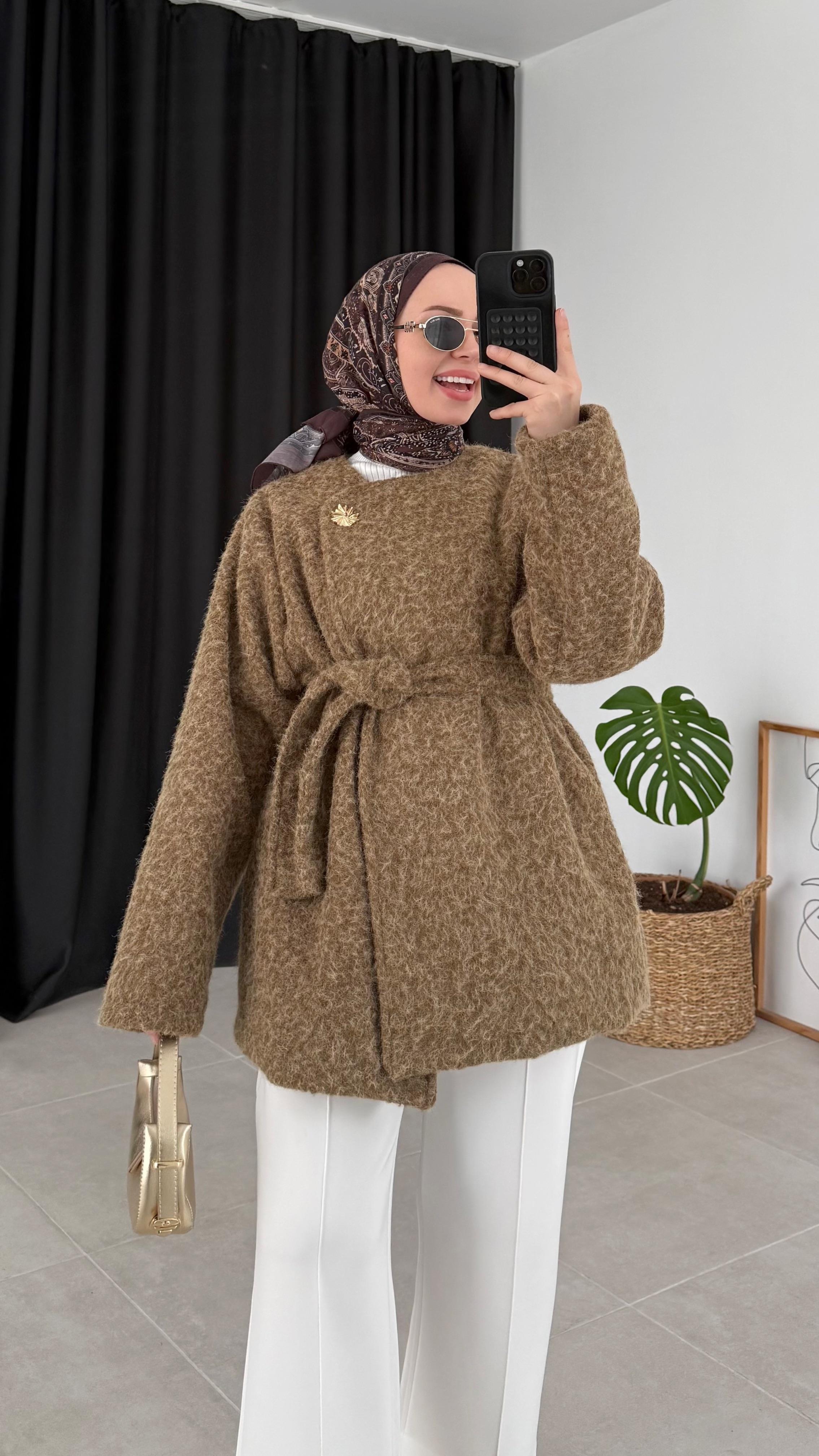 Sancely Teddy Taba Ceket 